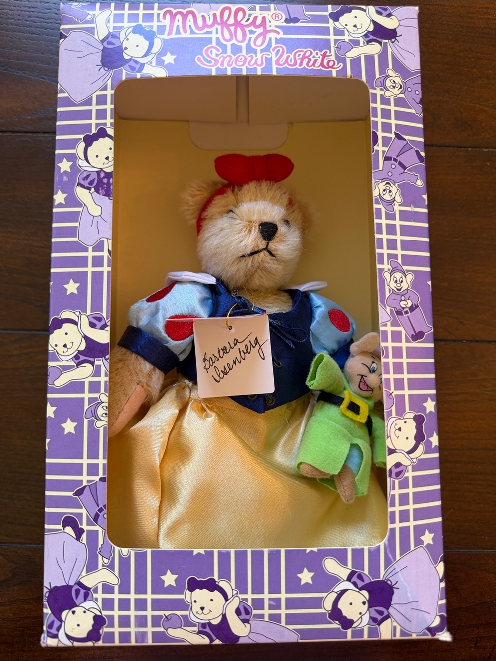 Vintage 1994 Muffy VanderBear Snow White Limited Edition Boxed Set w/Dopey NABCO